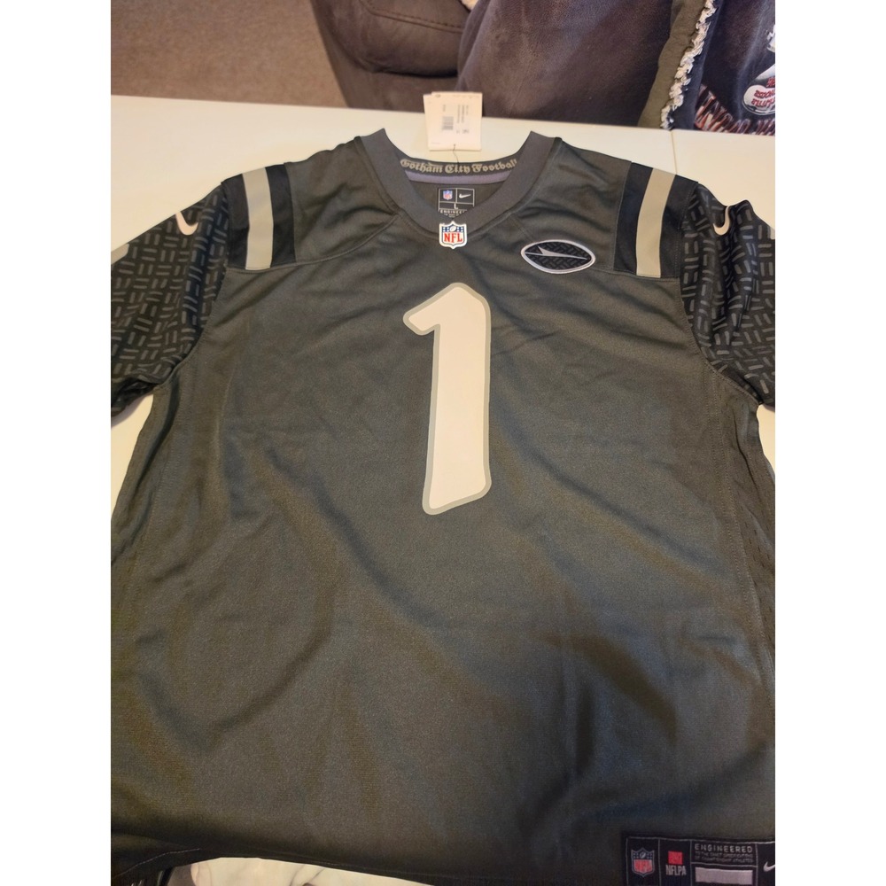 Nike New York Jets Sauce Gardner Jersey Youth Large Gotham City Black 9Z1B7RVP9